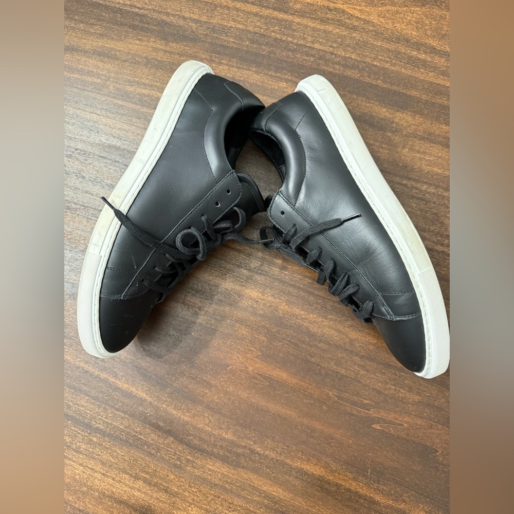 Oliver Cabell Low 1 black leather sneakers - Picture 6 of 10